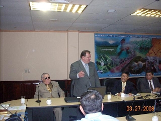 Photo of Negotiating Session
